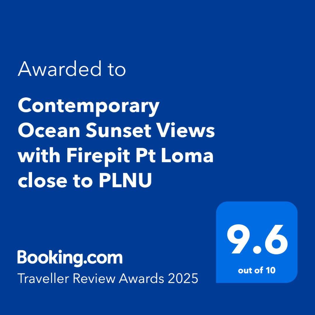 Contemporary Ocean Sunset Views With Firepit Pt Loma Close To Plnu ซานดิเอโก ภายนอก รูปภาพ